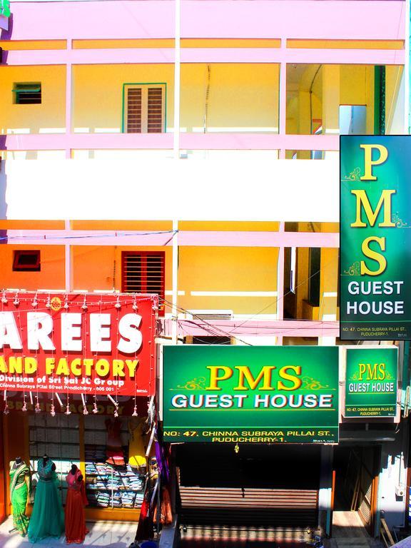 Pms Guest House Pondicherry Exteriör bild