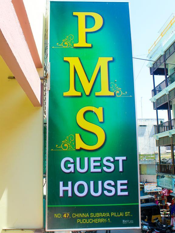 Pms Guest House Pondicherry Exteriör bild